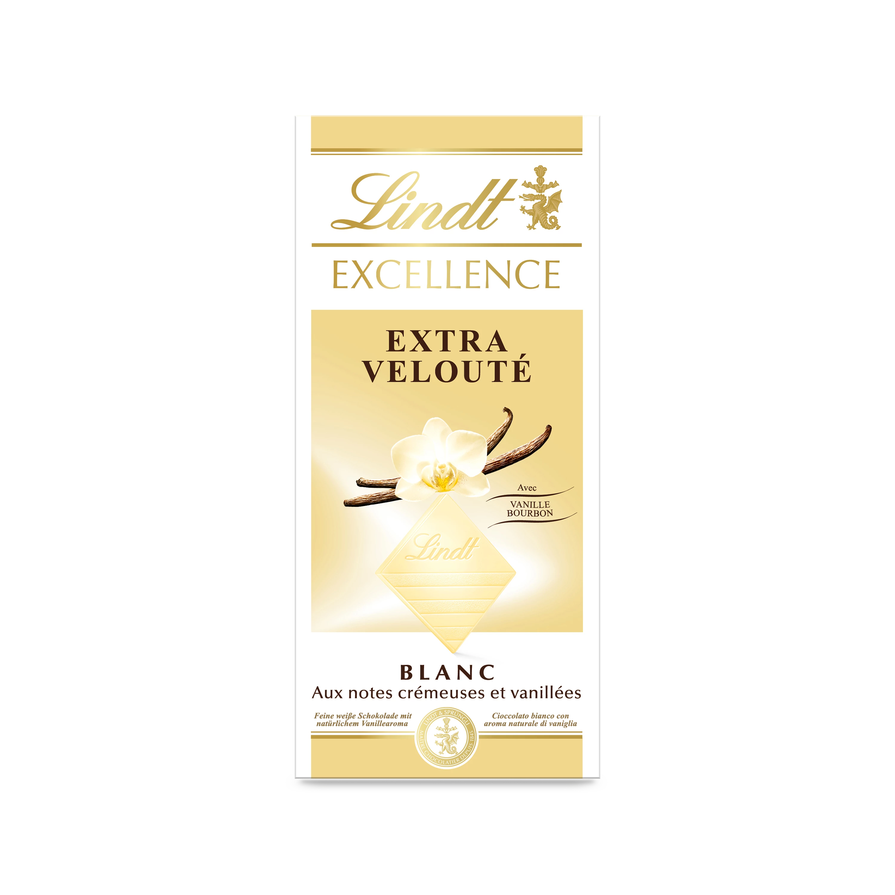 Excellence Bianco Extra Vellutato Tavoletta 100 G - LINDT