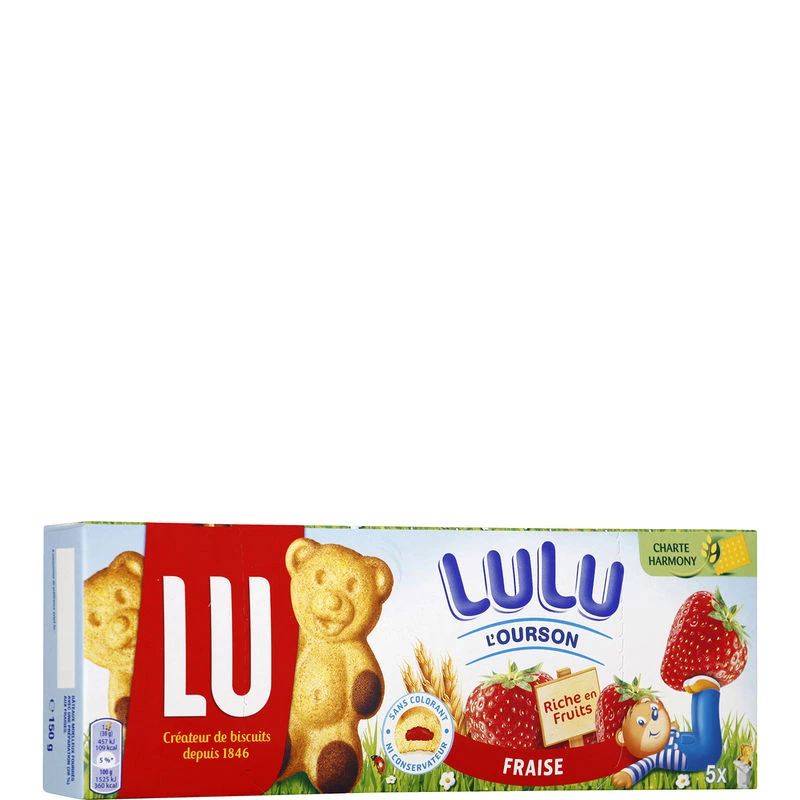 L'ourson fraise 150g - LU