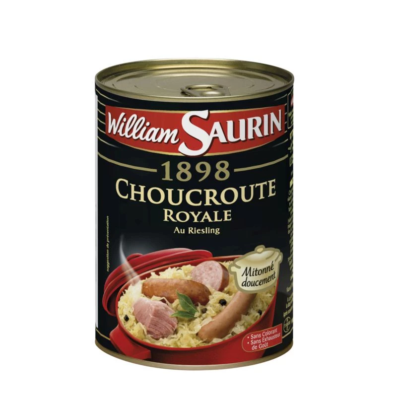 Choucroute royal 400g -  WILLIAM SAURIN