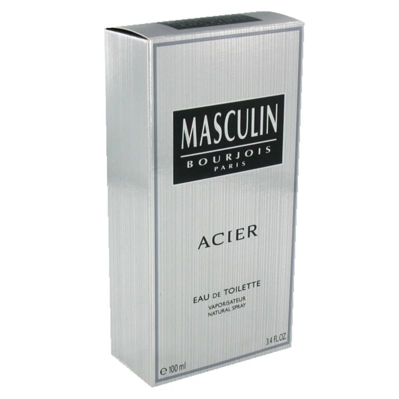 Eau De Toilette Masculin Acier 100ml - Bourjois