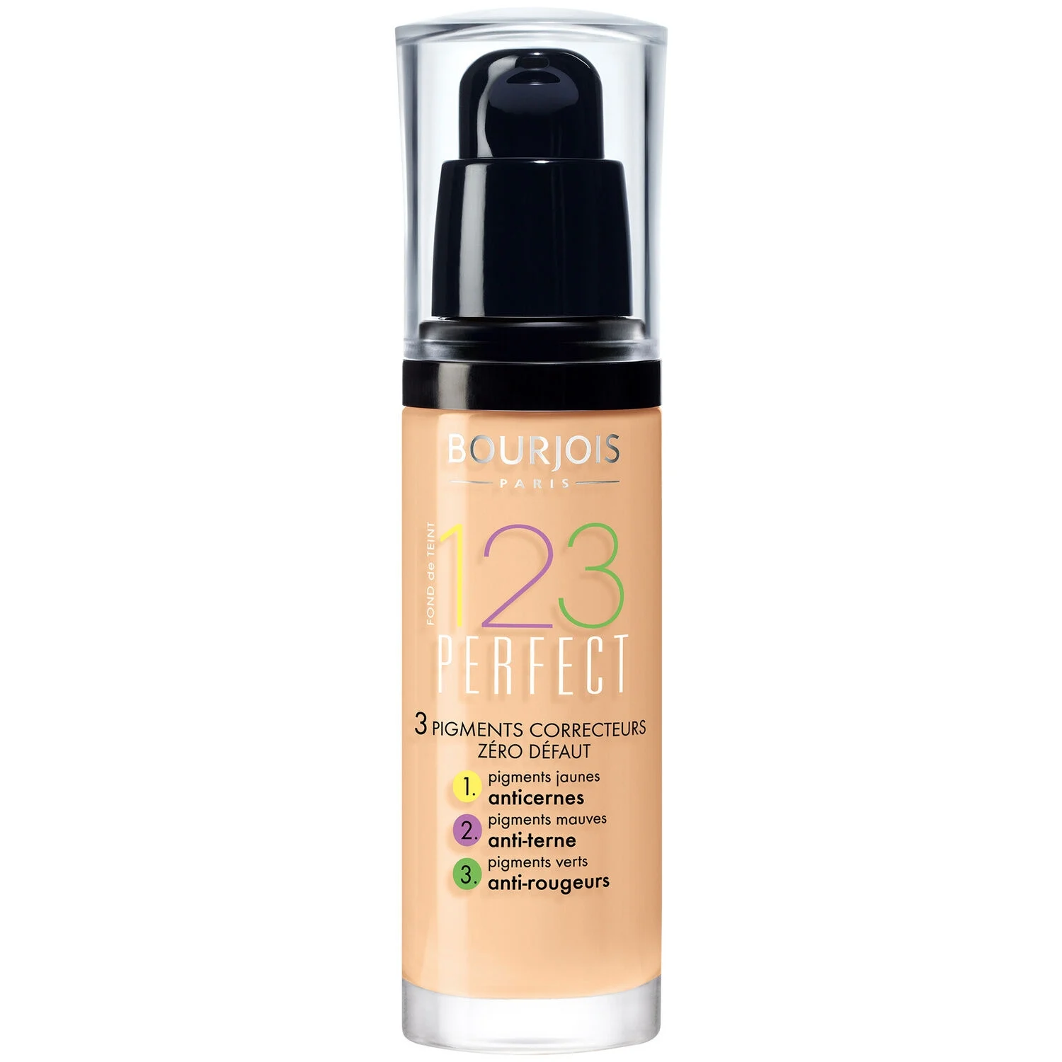 123 Perfect Fond De Teint 54 Beige 30ml - Bourjois