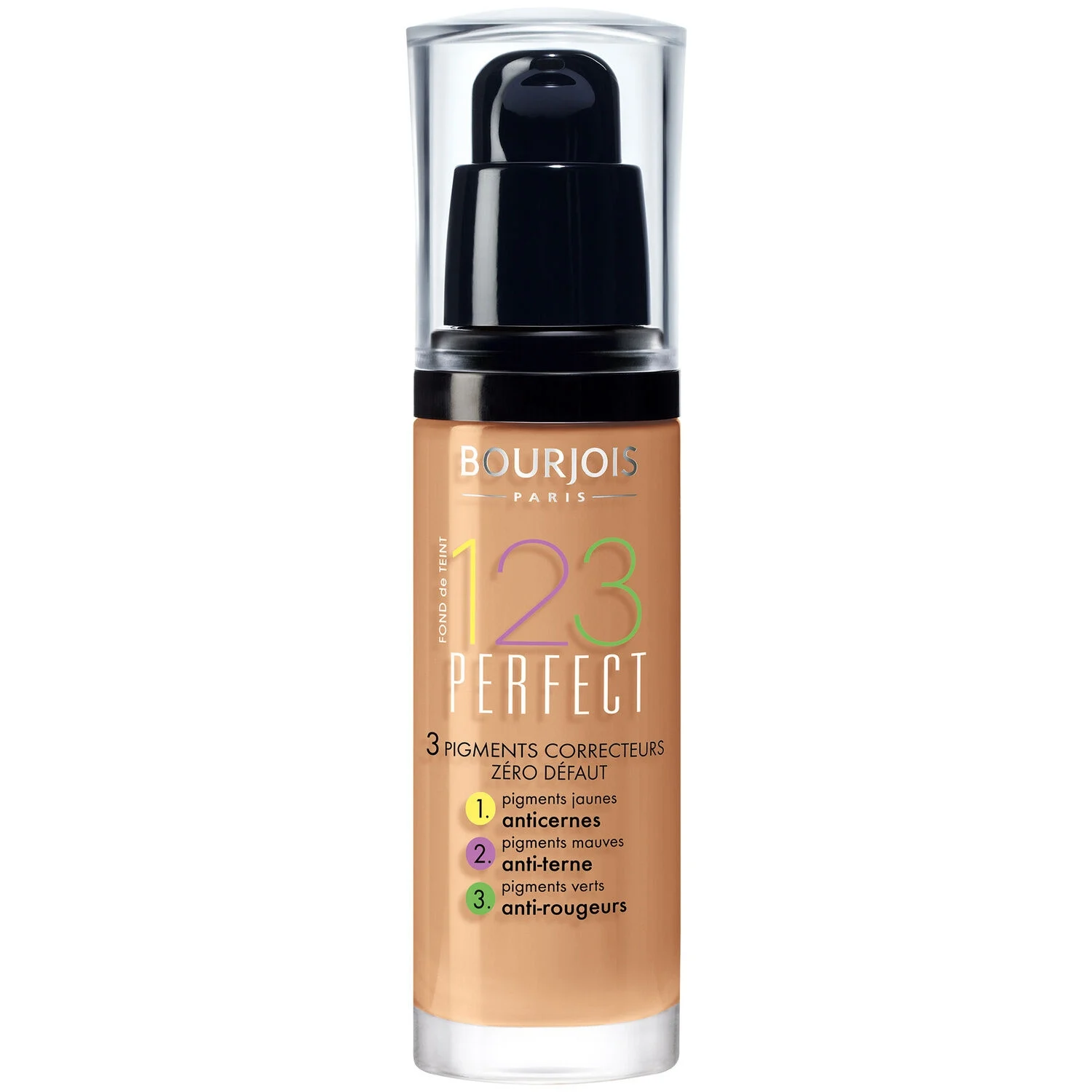 123 Perfect Fond De Teint 57 Light Bronze 30ml - Bourjois