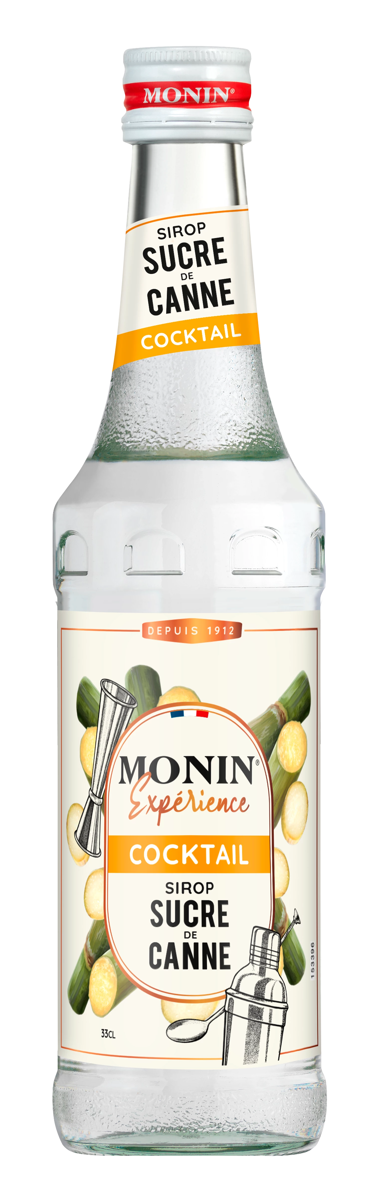 Rietsuikersiroop; 33cl - MONIN