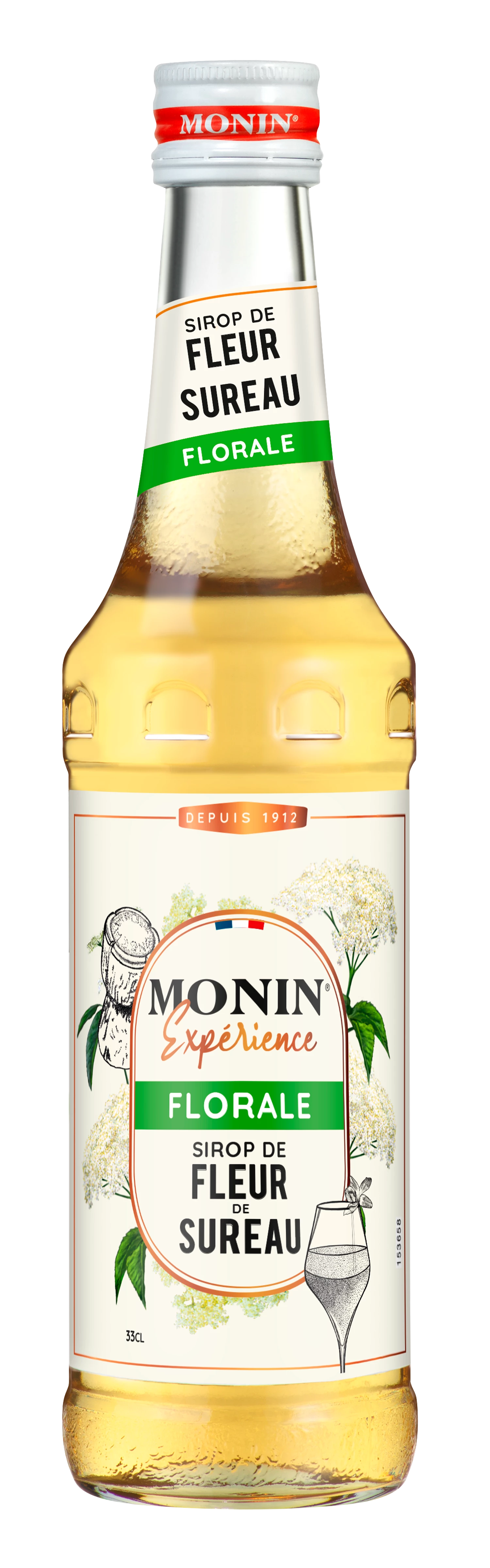 شراب زهرة البيلسان؛ 33cl - MONIN