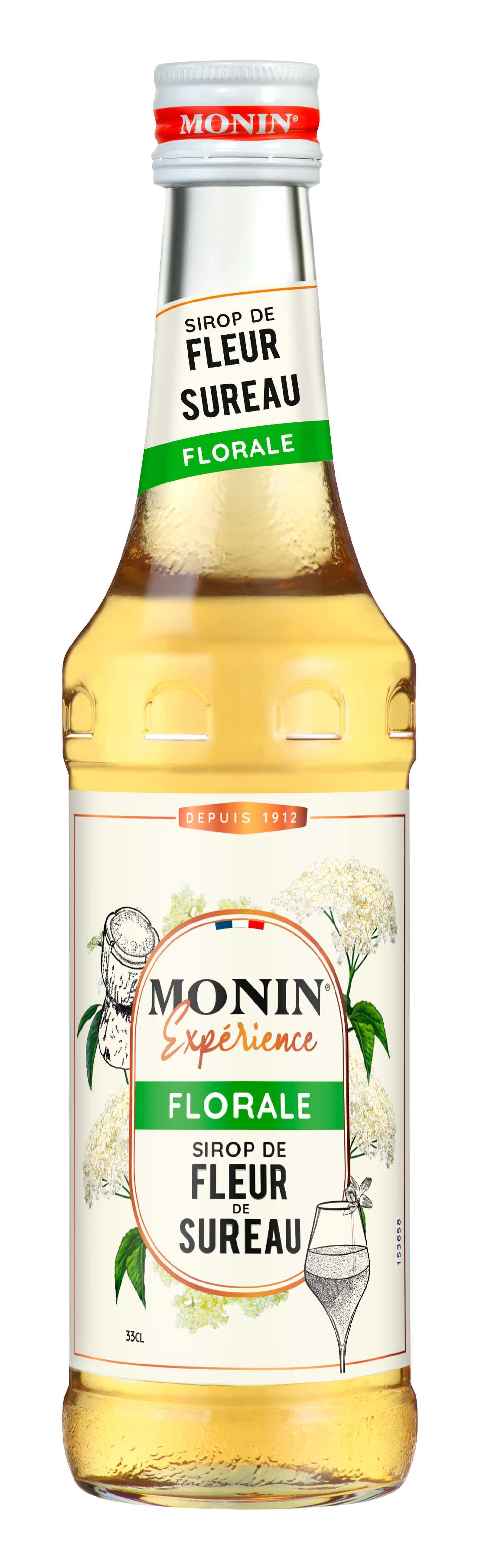 Holunderblütensirup; 33cl - MONIN