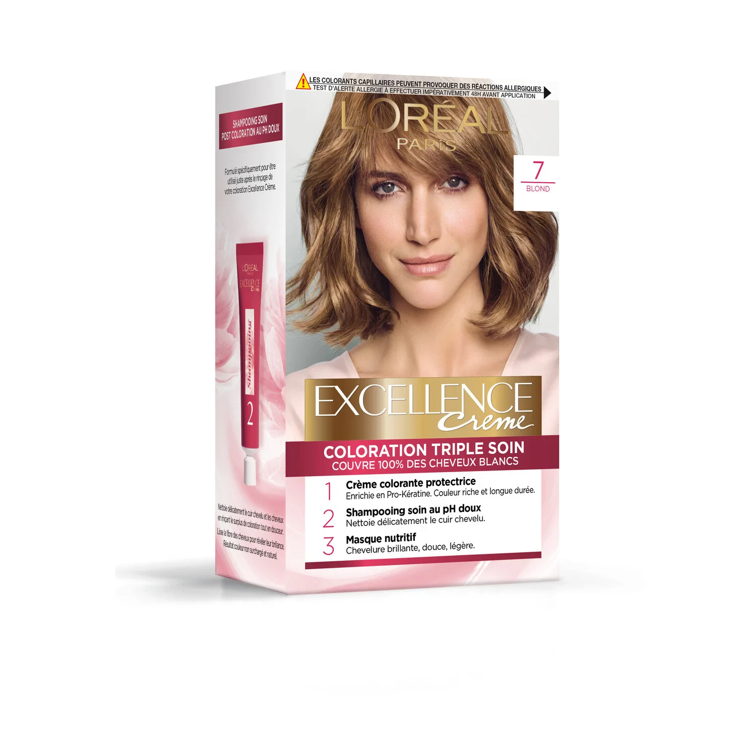 Coloration Cheveux 7 Blond - EXCELLENCE