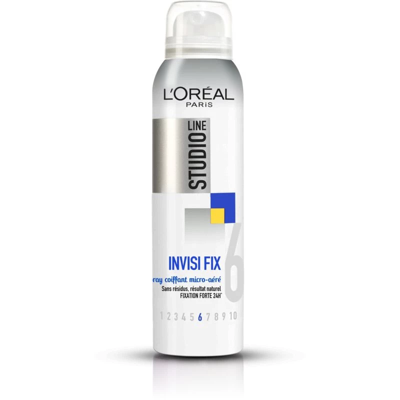 Spray penteado linha Studio Invisi Fix 150ml - L'OREAL
