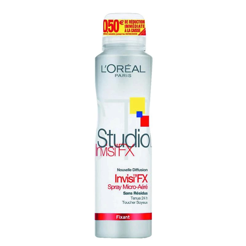 Spray penteado linha Studio Invisi'FX 150ml - L'OREAL