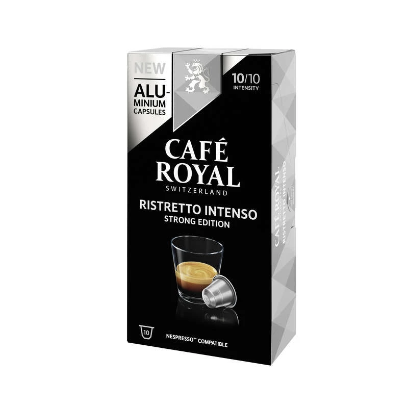 Café capsules Ristretto Intenso 10x54g - CAFE ROYAL