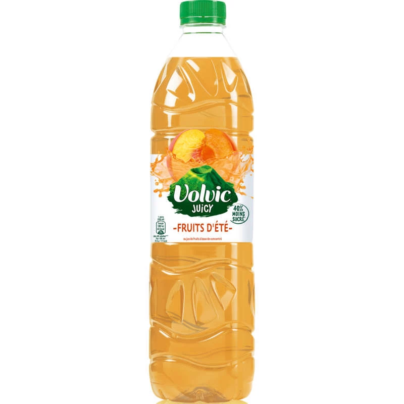 Flavored water apricot fishing 1.5l - VOLVIC JUICY