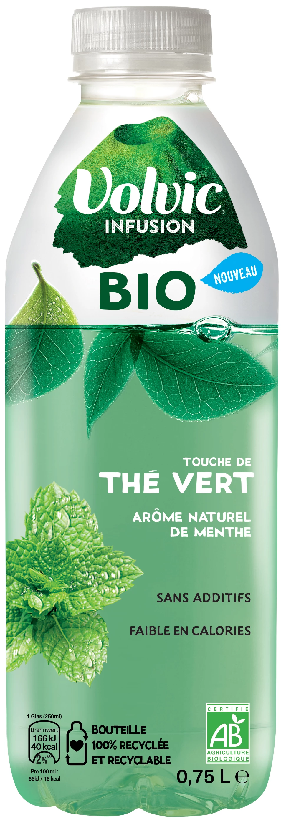 Volvic Infu Bio The Vert Ment
