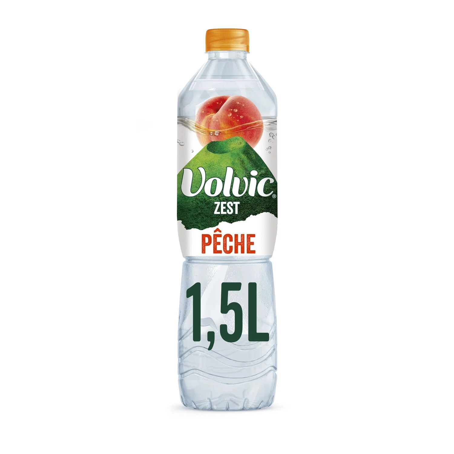 Flavored water fishing 1.5L - Volvic Zest