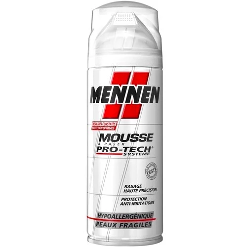 Mousse Rasage Pro-tech Hypoallerg Nique - 250ml - Mennen