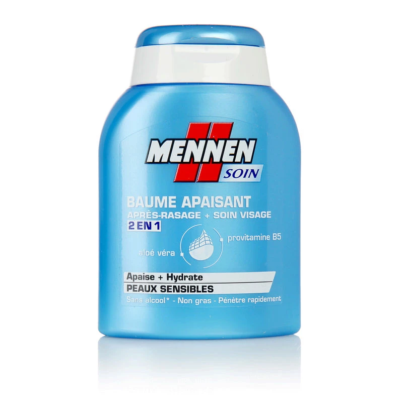 Baume apaisant  2 en 1 après rasage 100ml -  MENNEN