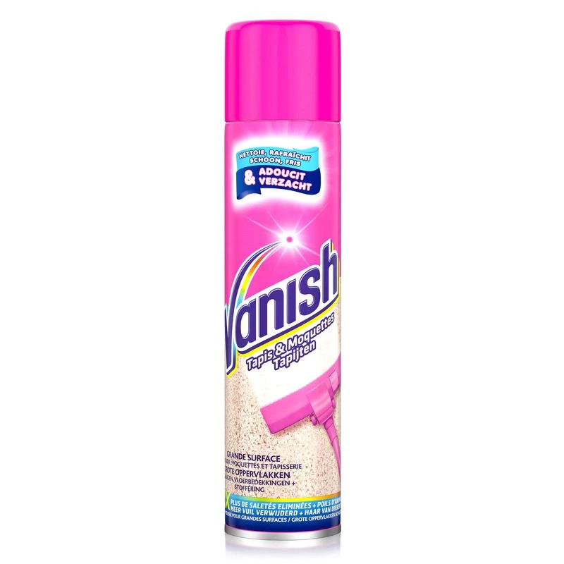 Mousse nettoyante tapis & moquette 600ml - VANISH