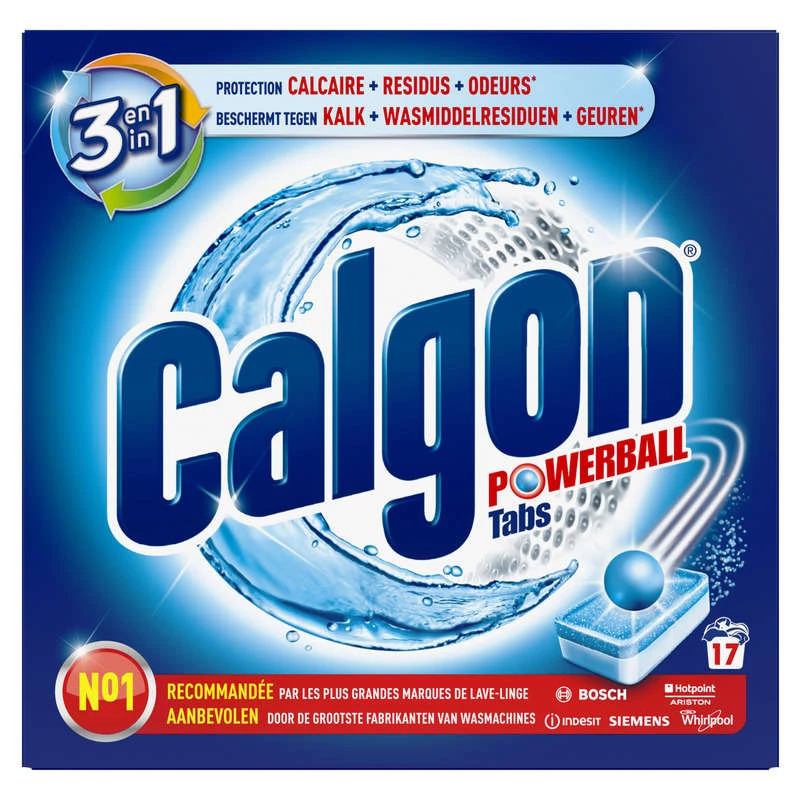 Calgon X17 Tabbladen 2en1