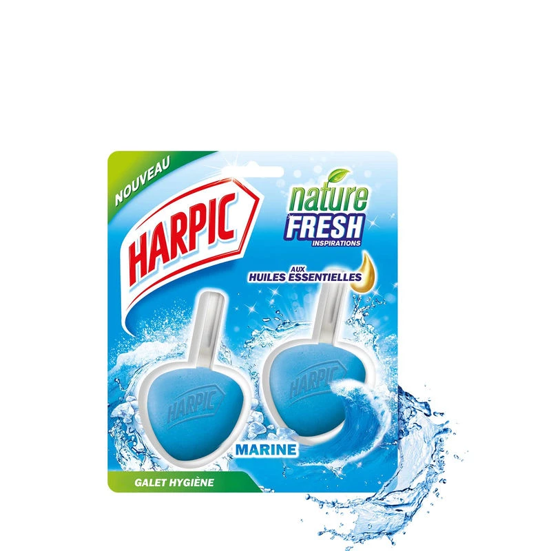 Navy Wc Higiene Pebble x2 - HARPIC