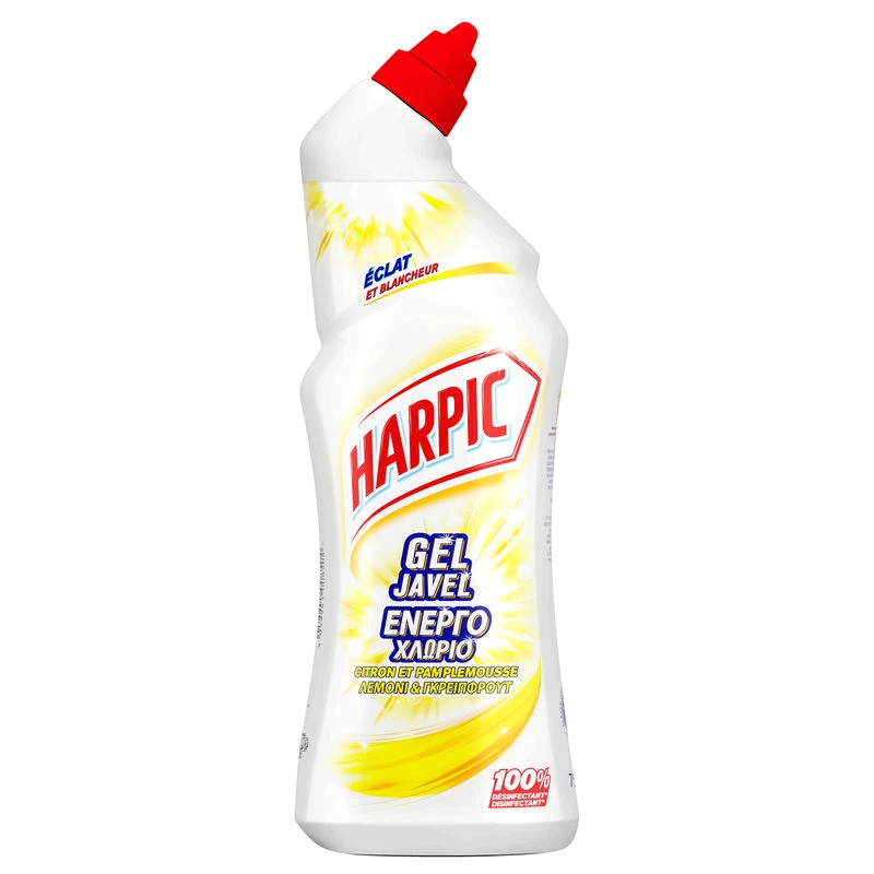 柠檬/葡萄柚漂白凝胶 750ml - HARPIC