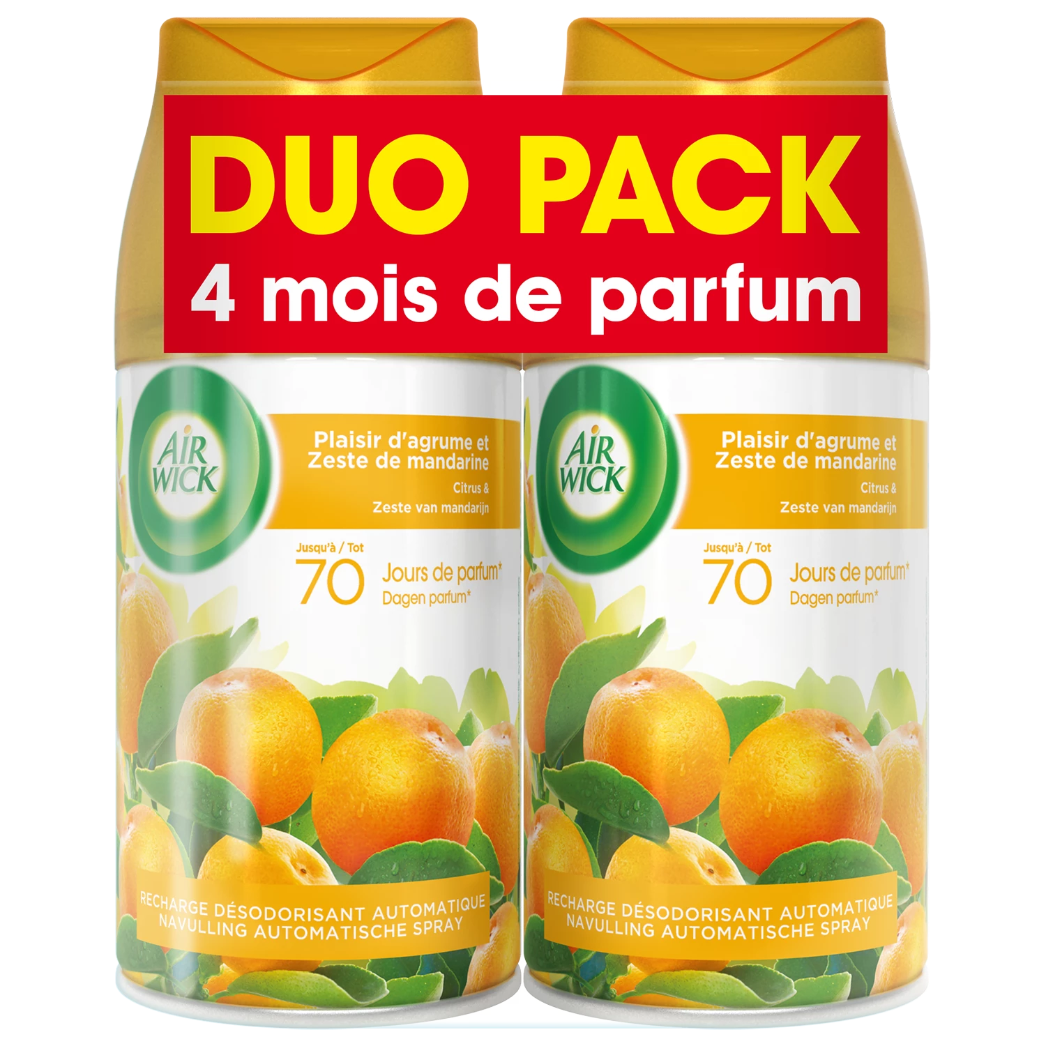Ricarica deodorante per ambienti Citrus Pleasure 2pz - AIR WICK
