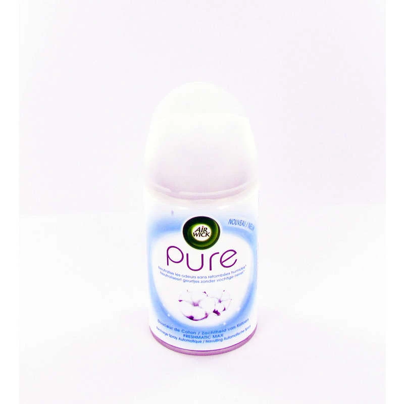 Air Wick freshmatic recarga algodón puro 250ml -AIR WICK