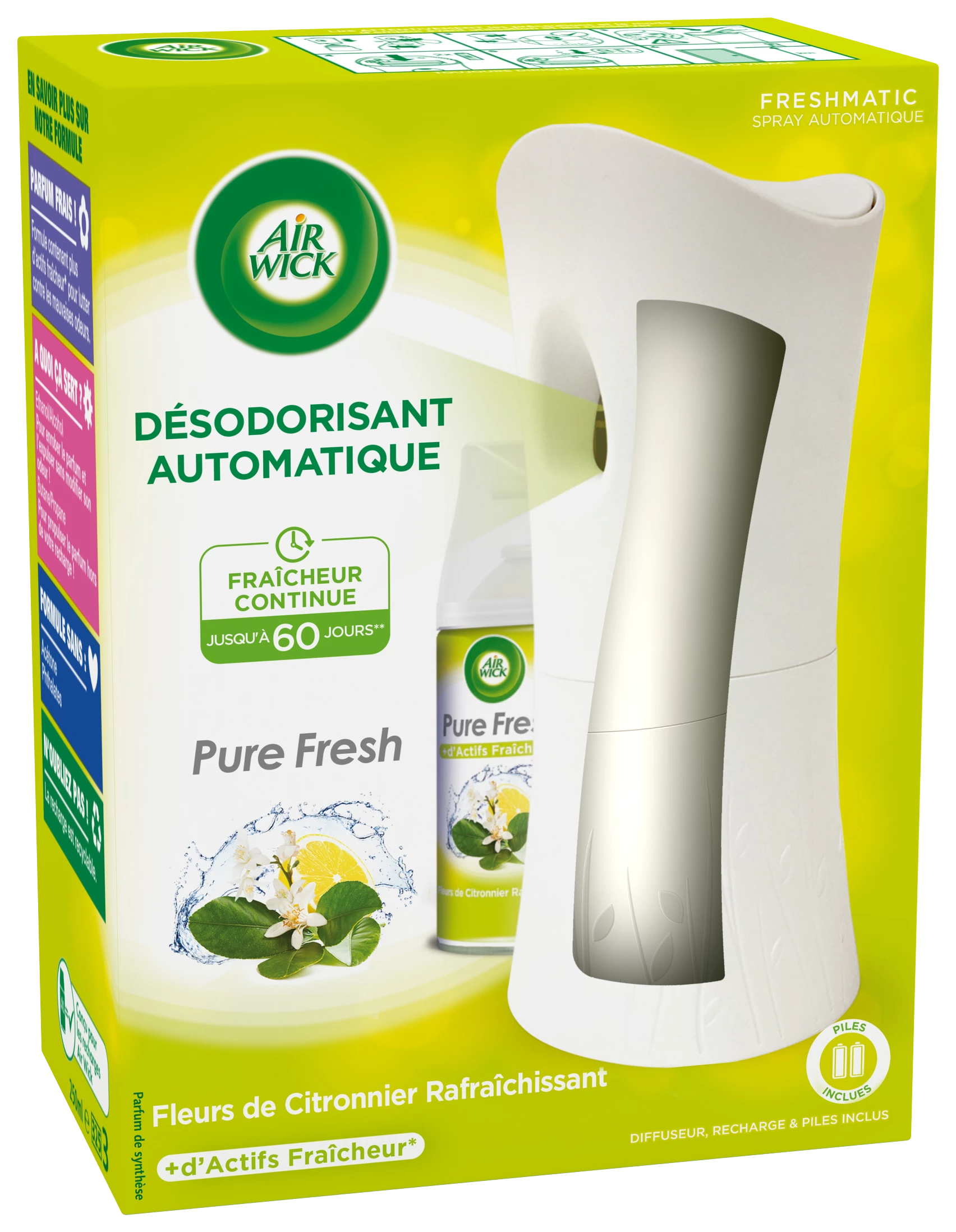 Freshmatic Pure Lemon Air Freshener - AIR WICK