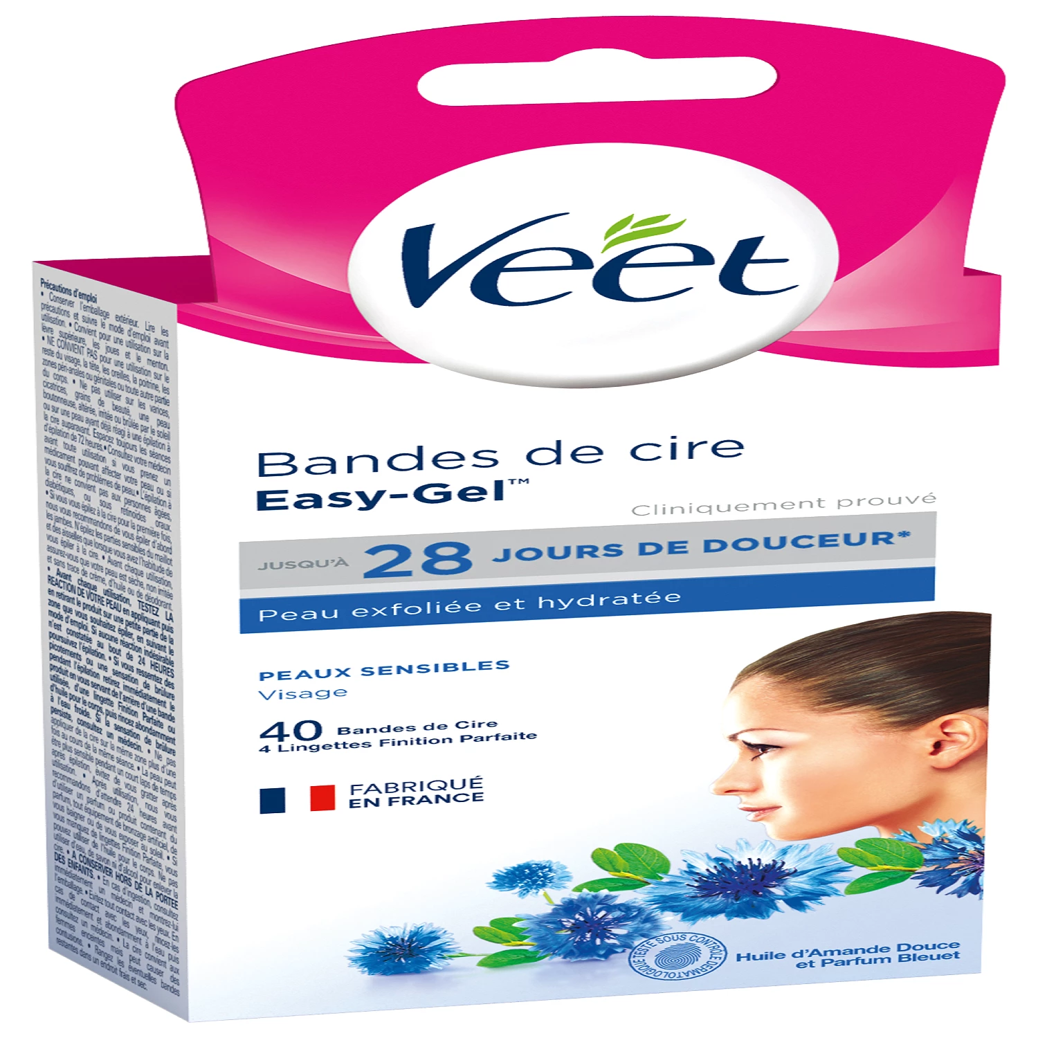 Veet Cire.vis.x40 Px.sens