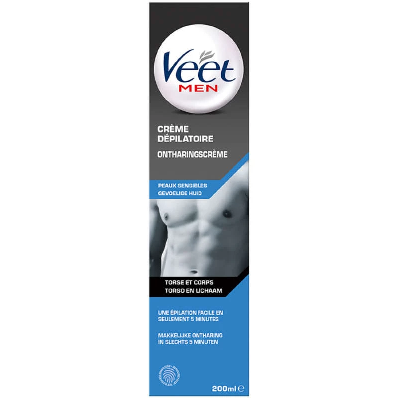 Crema depilatoria para pieles sensibles 200ml - VEET