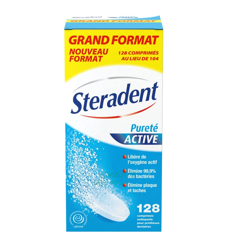 Active Purity Denture Cleaner - Steradent