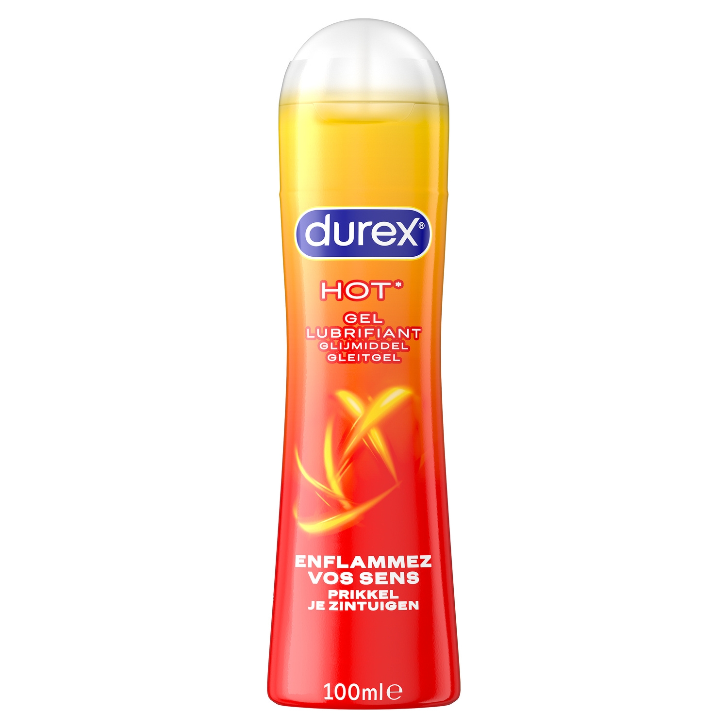 Gel lubrifiant intime Hot 100 ml - Durex