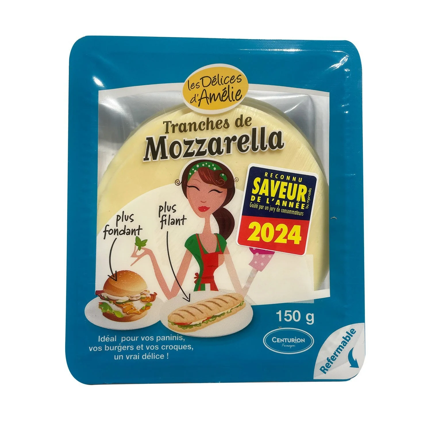 Mozzarella cheeses 150g - Les Delices D'amelie