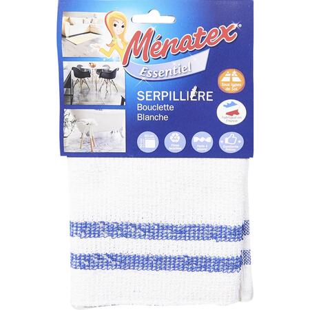 Serpilliere Bouclette Blanche
