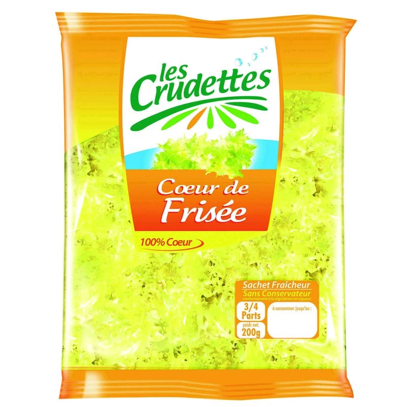 Coeur de frisée 200g - LES CRUDETTES