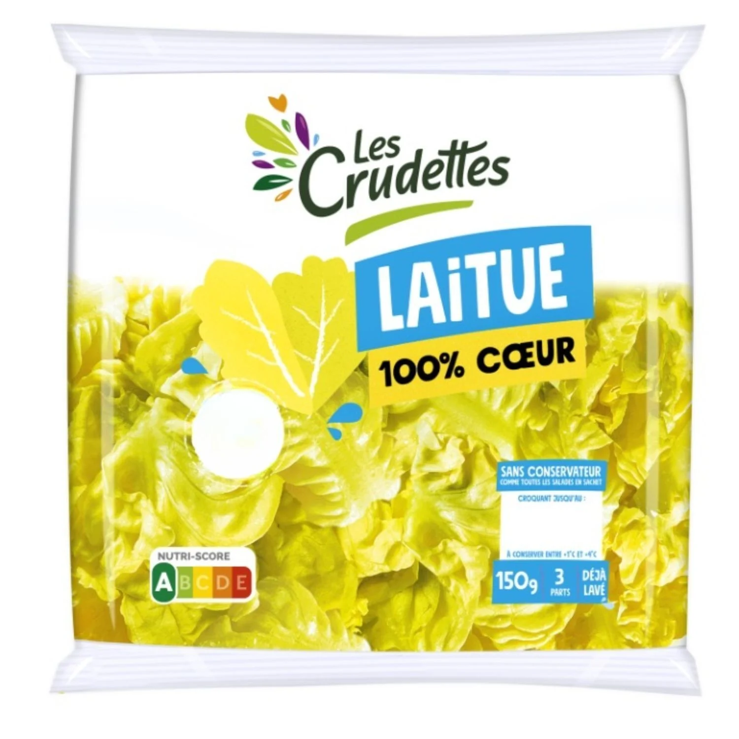 Lettuce 100% heart L.crud.150g