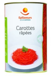 Grated Carrots 2,210kg - EPISAVEURS