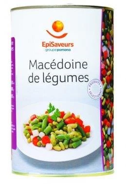 Macédoine de légumes 5/1 4KG - EPISAVEURS
