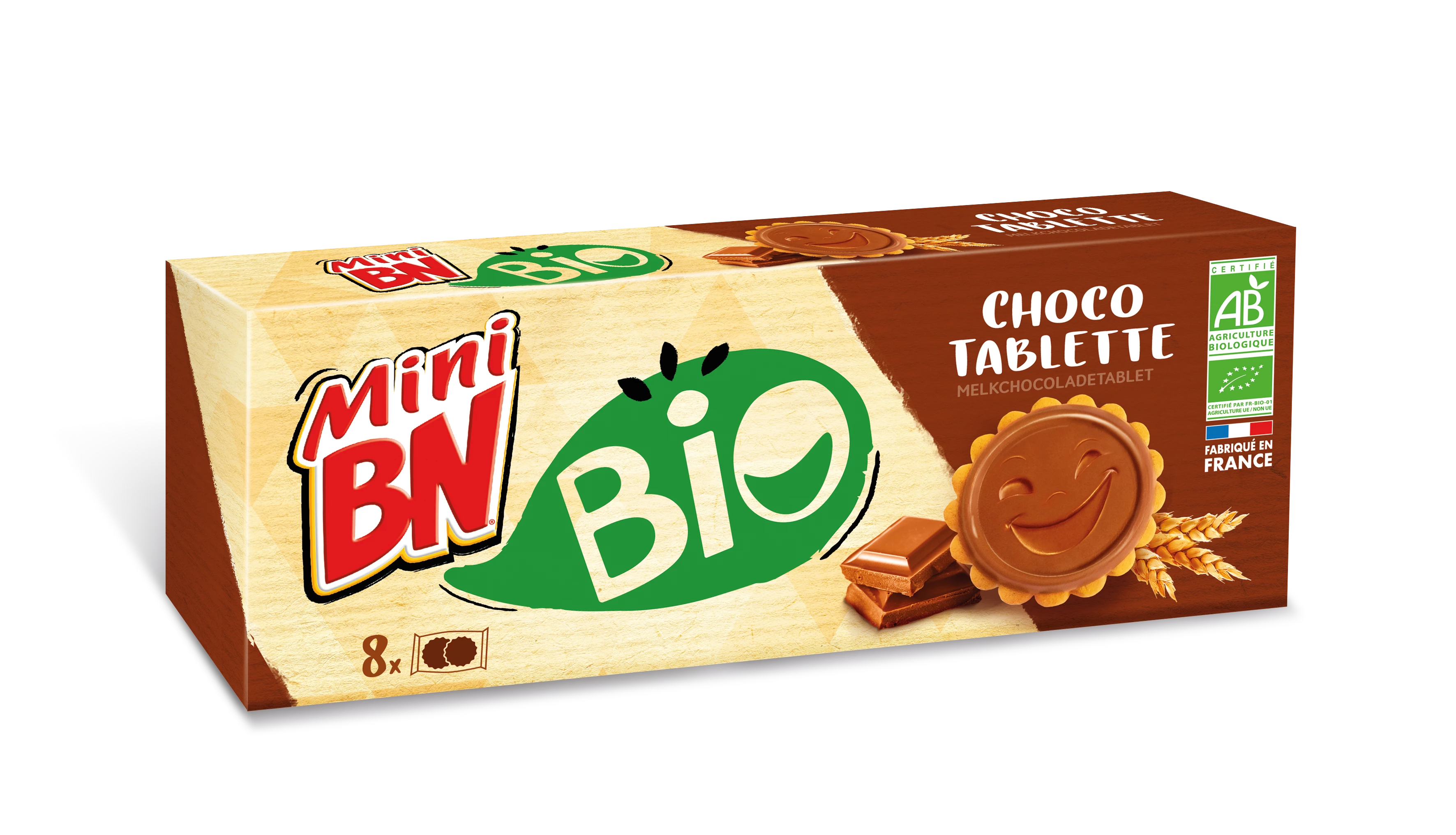 Mini Bn Choco Tablette Bio 120
