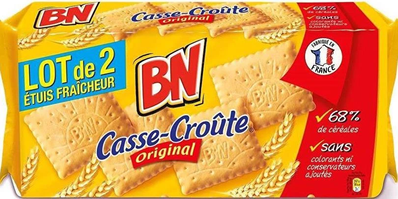 Biscuits petit déjeuner Casse Croute 800g - BN