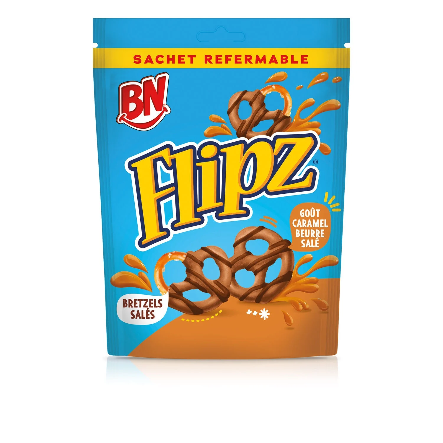 Salted Pretzels With Salted Butter Caramel 90g - Bn