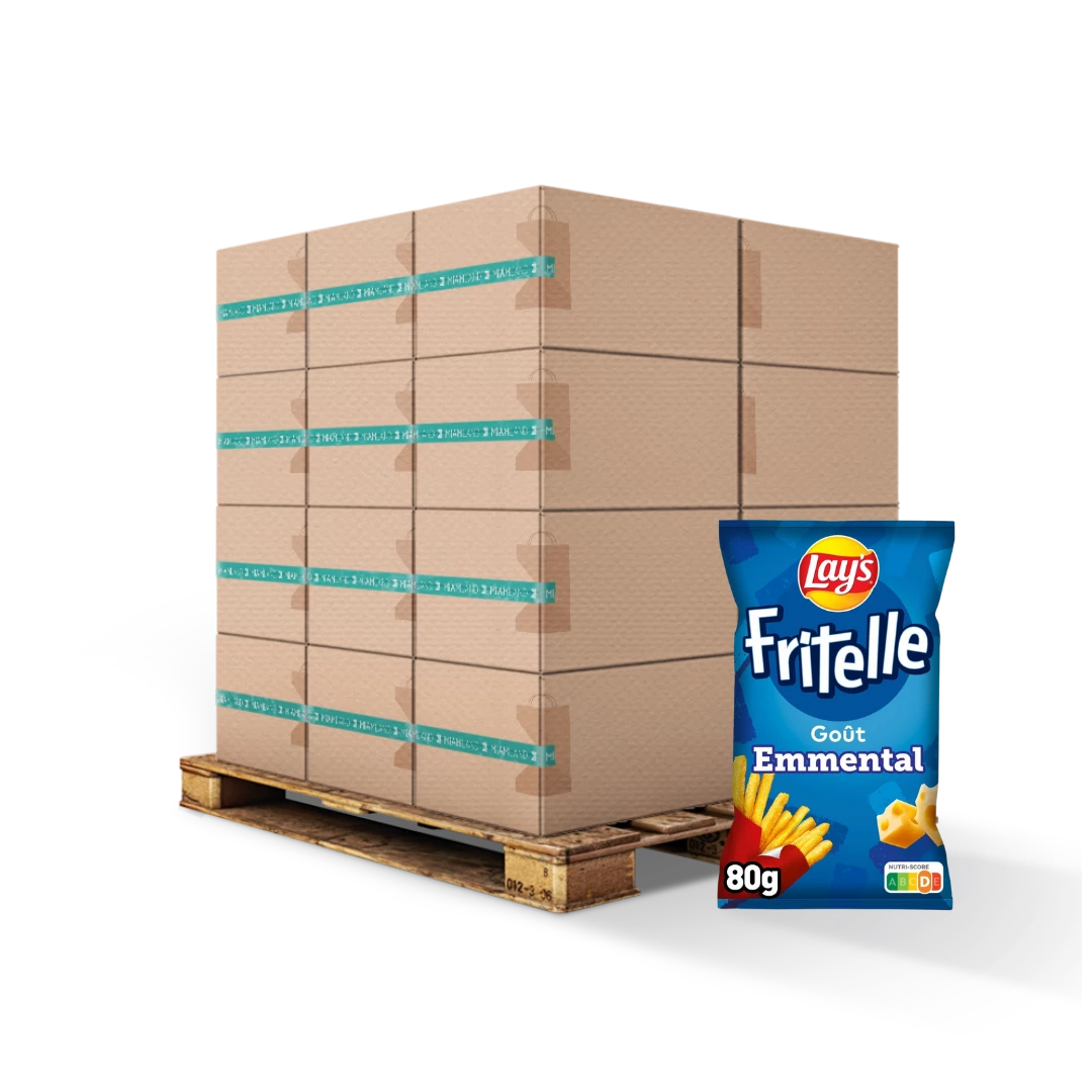 Fritelle Emmental 80g X15 - BENENUTS