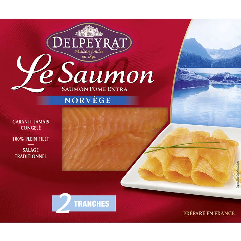 Saumon Fume Delpeyrat Norvege