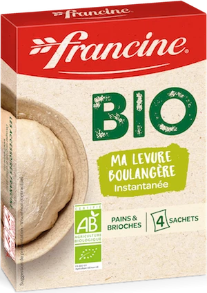 Levadura de Panificación Ecológica 36gx4 - FRANCINE