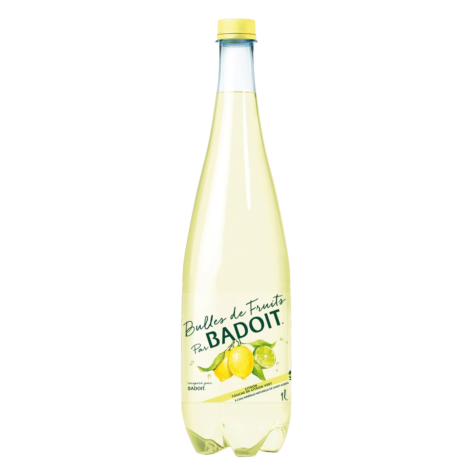 Flated lemon flavored lemon water 1l -  BADOIT