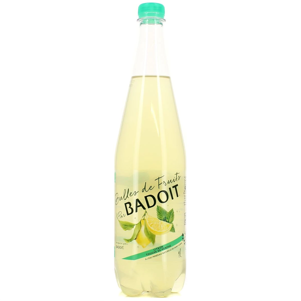 Badoit Bubble Limón Menta 1l - BADOIT