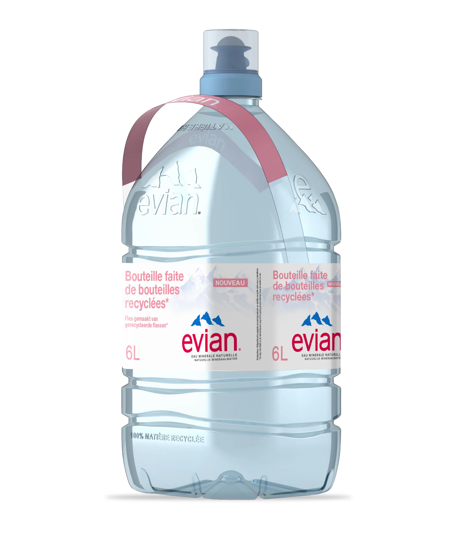 EVIAN Eau minérale naturelle plate 6x50cl pas cher 