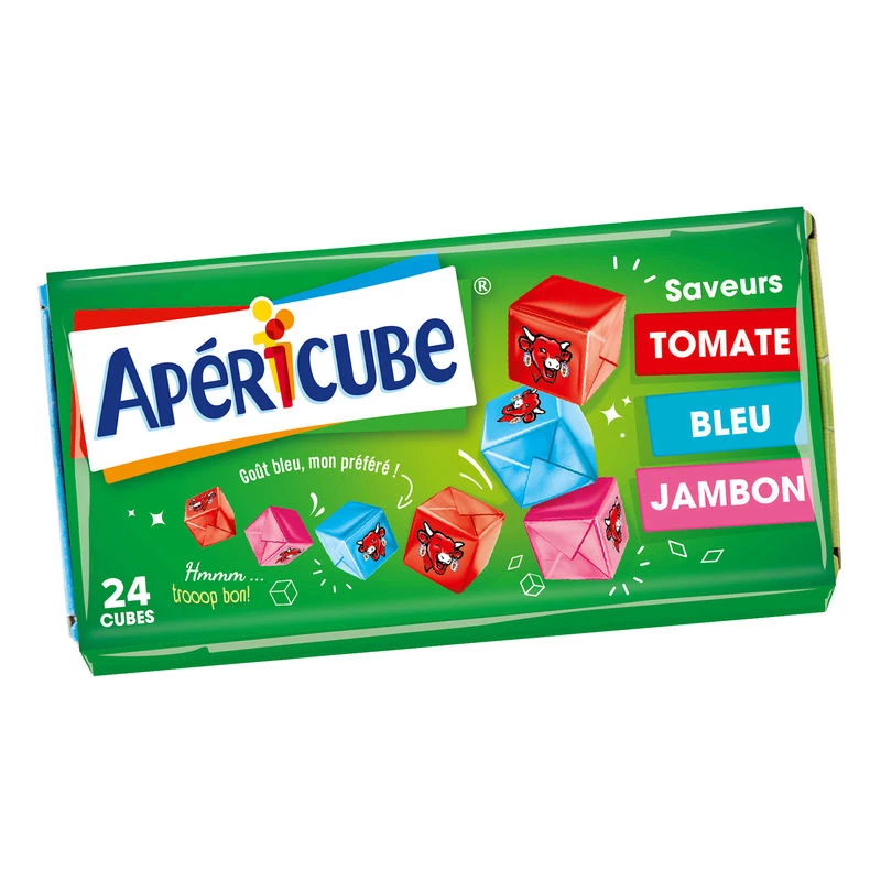 Fromage en cube 125g - APERICUBE