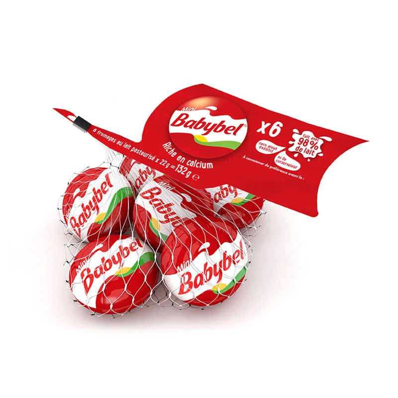Fromage Babybel Mini x6 132g - BABYBEL