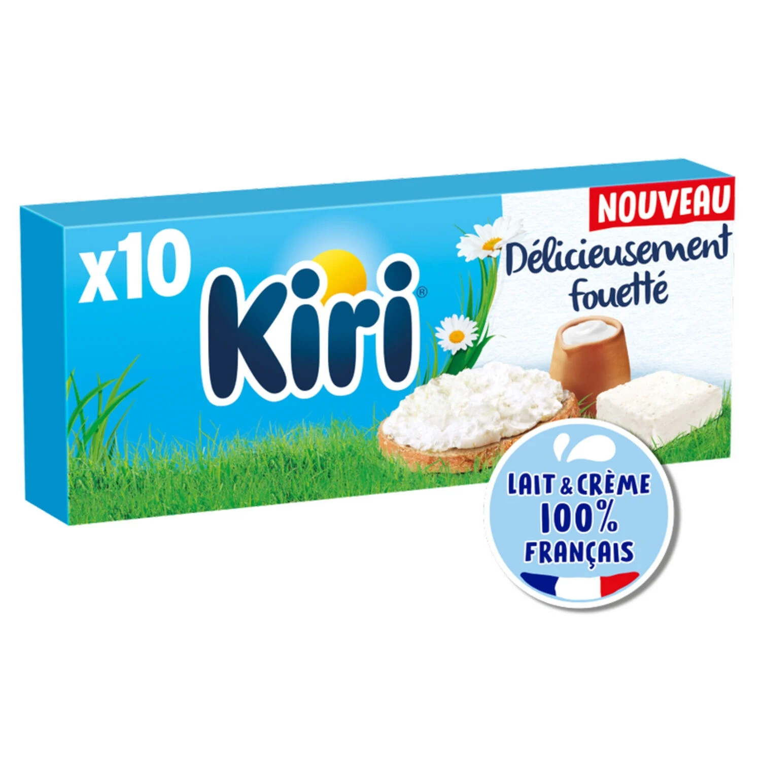 Deliciously whipped spread 160g - Kiri