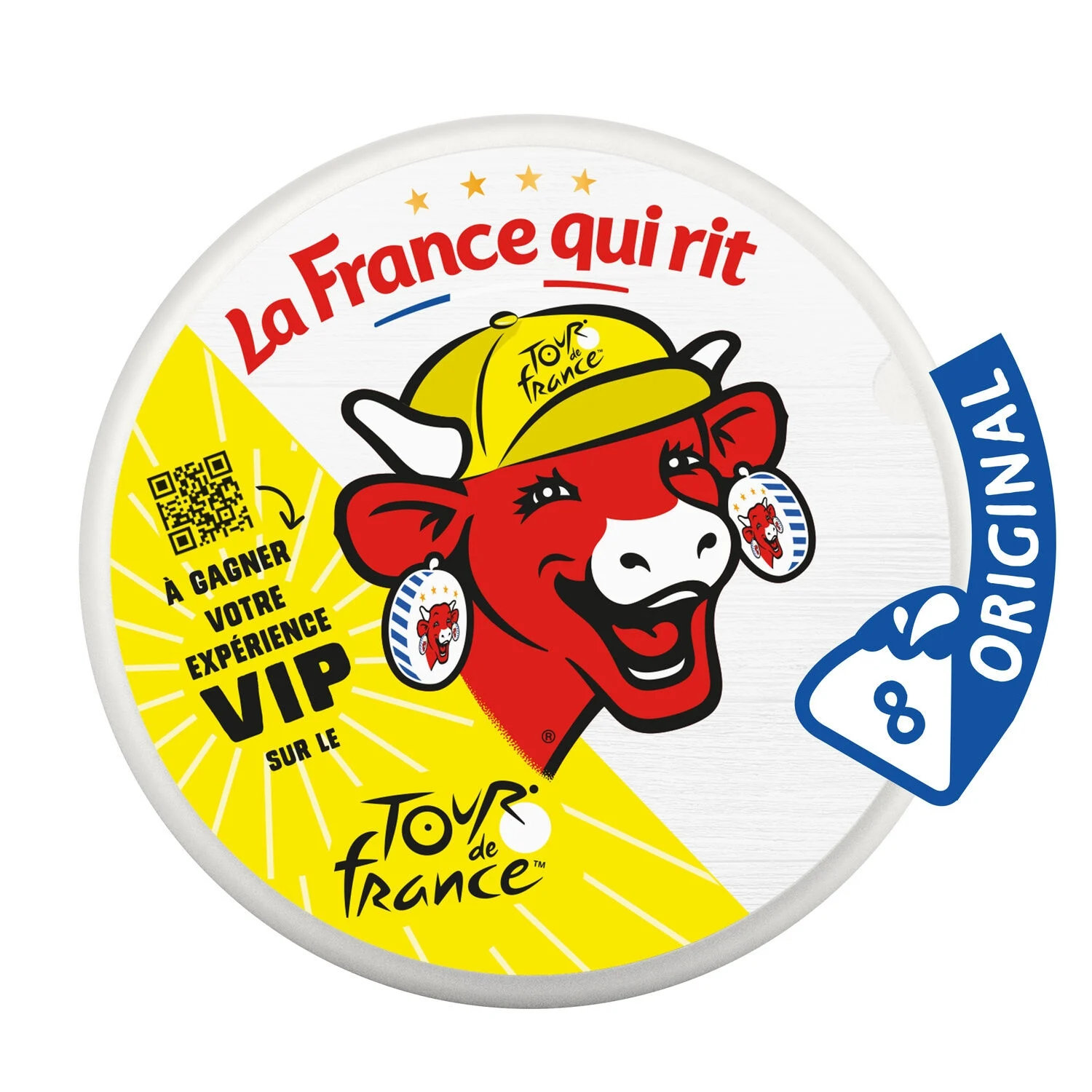 Originele kinderkaas in 128 g spreads - La Vache Qui Rit