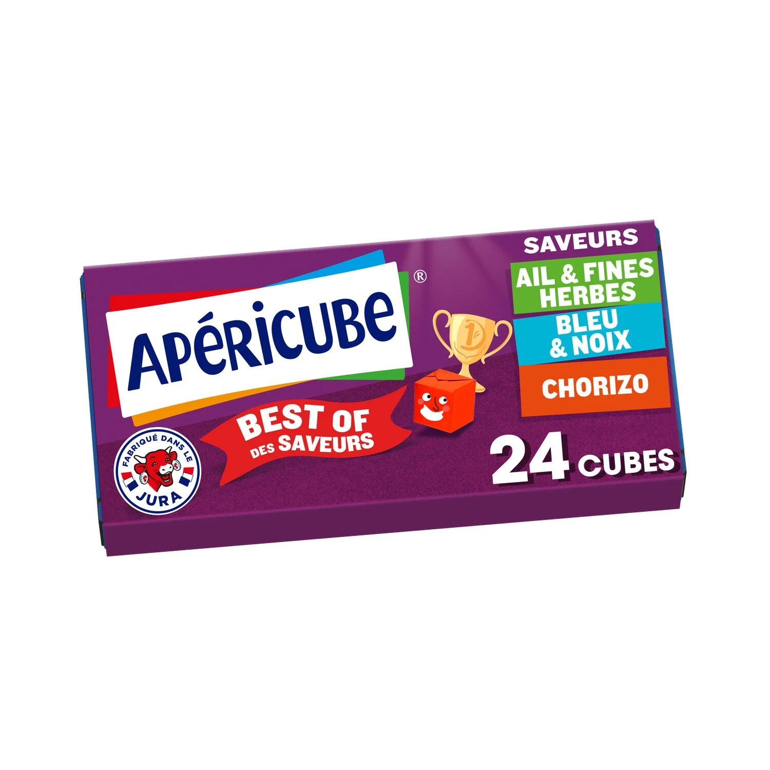 Fromage Apéritif Best Of Des Saveurs 125g - Apericube