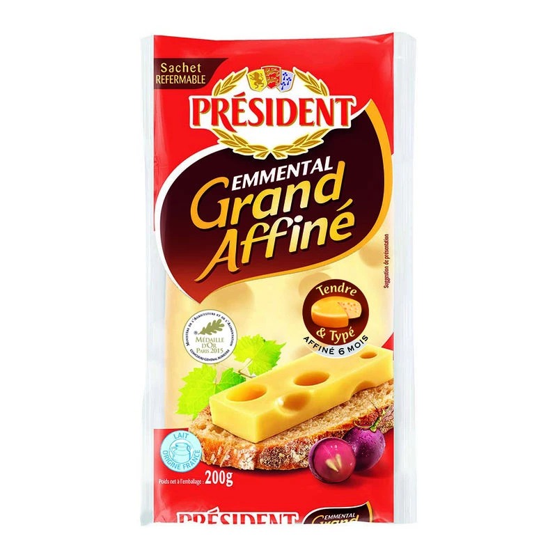Fromage Emmental Grand affiné - PRESIDENT